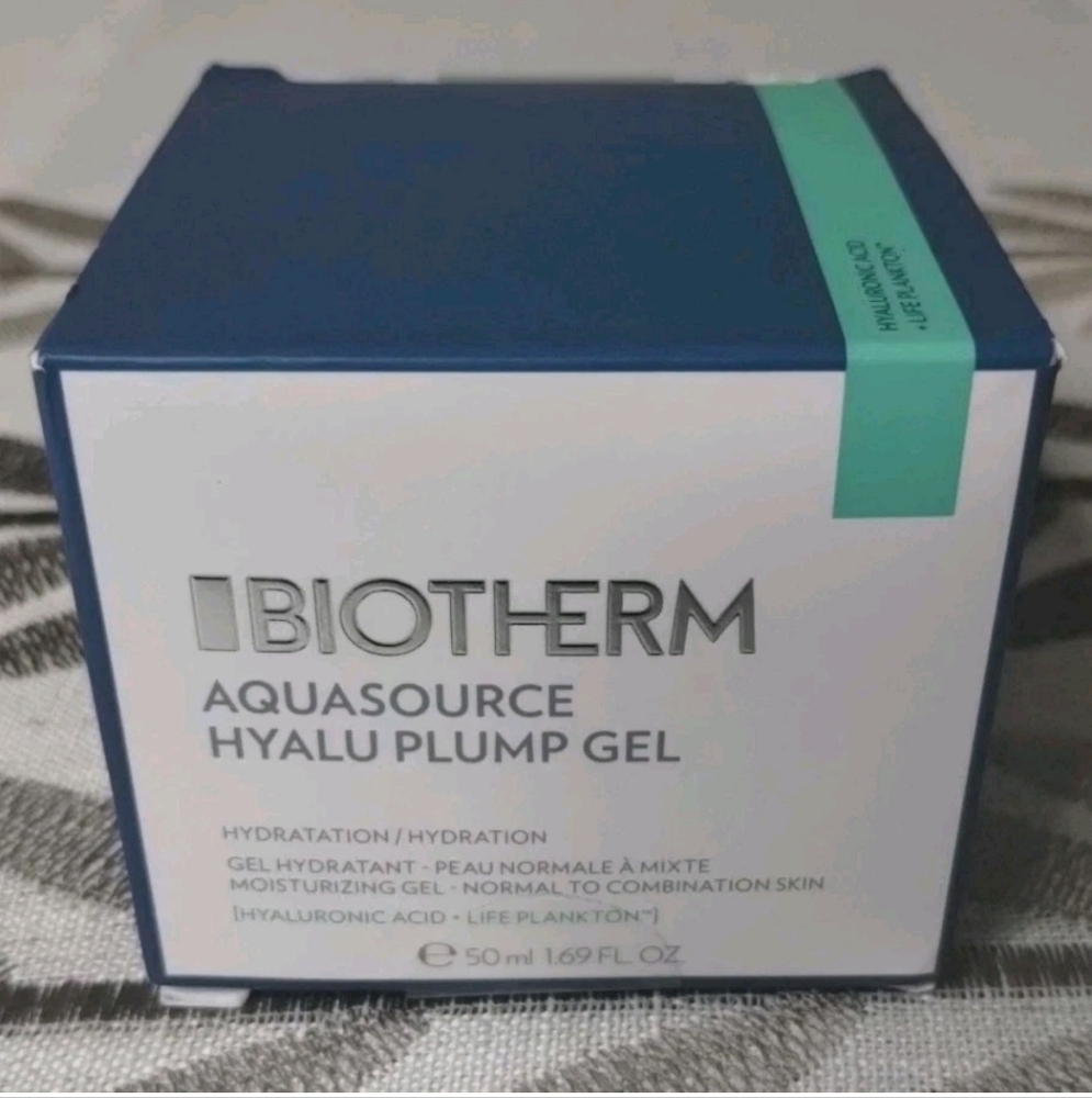 Biotherm Aquasource Hyalu Plump Gel Normal to Combo Skin 50ml / 1.7 oz NIB!